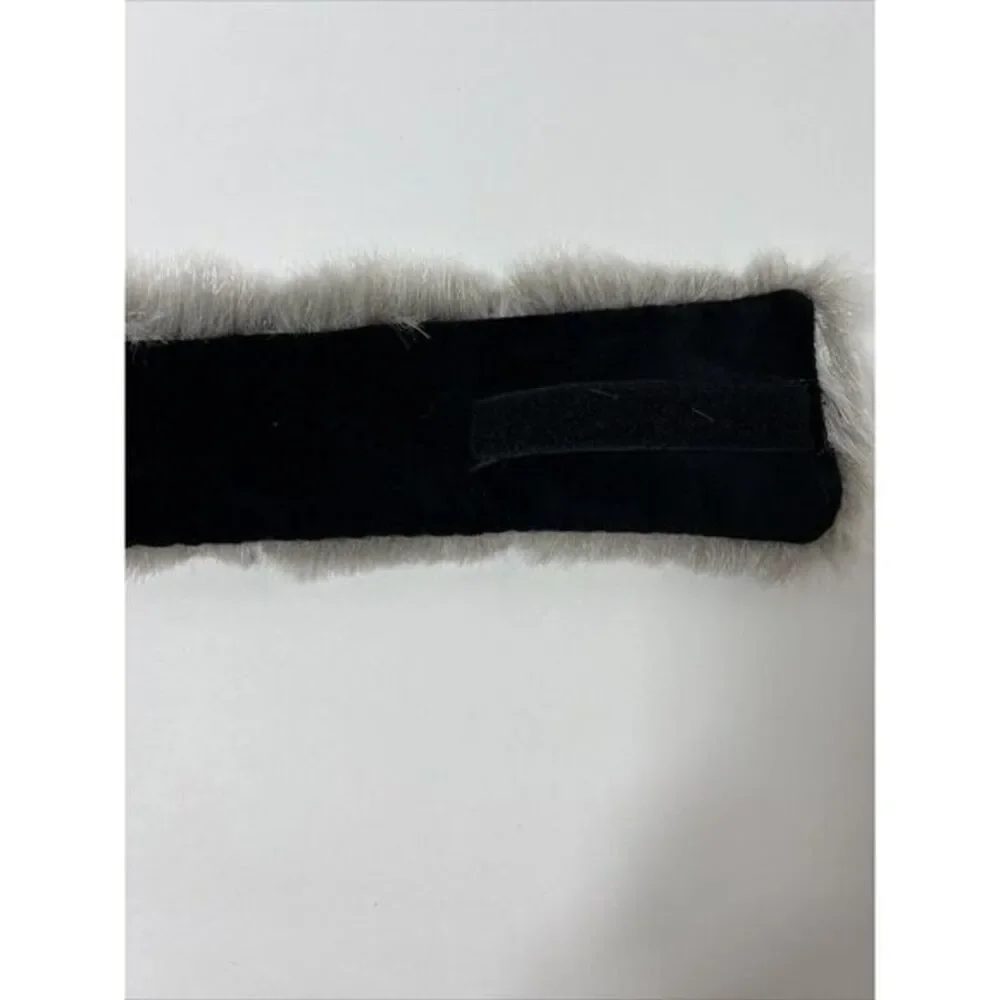 Faux Fur Head Band Silver Fox Terry Lewis Classic‎ Luxuries